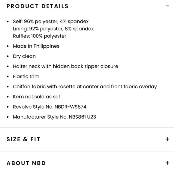 REVOLVE Korra Set Black M 🩷 - Picture 5 of 10